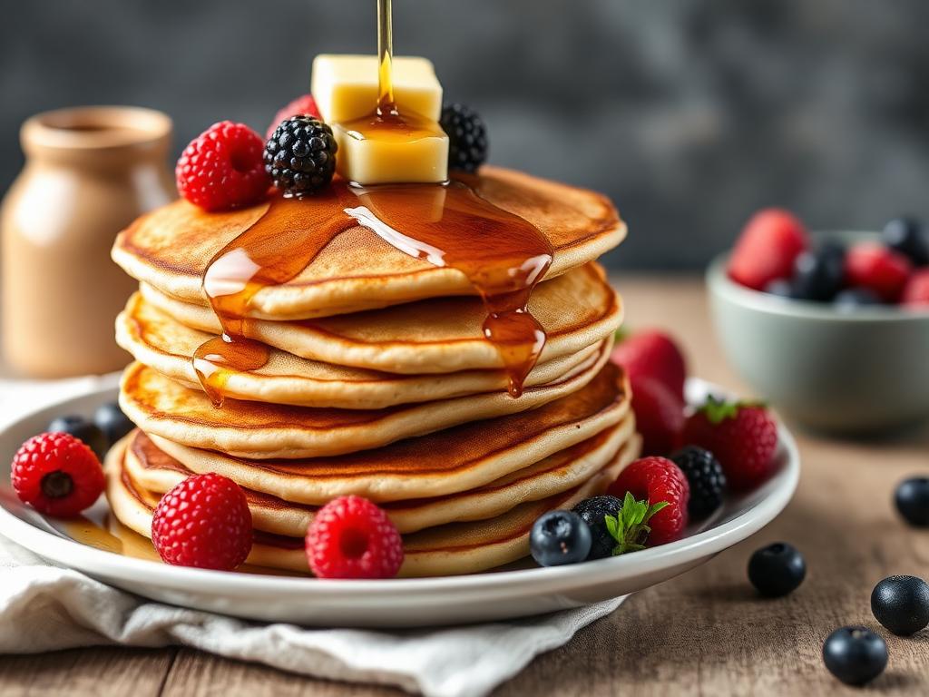 Halal Whole Wheat Pancakes Recipe Healthy