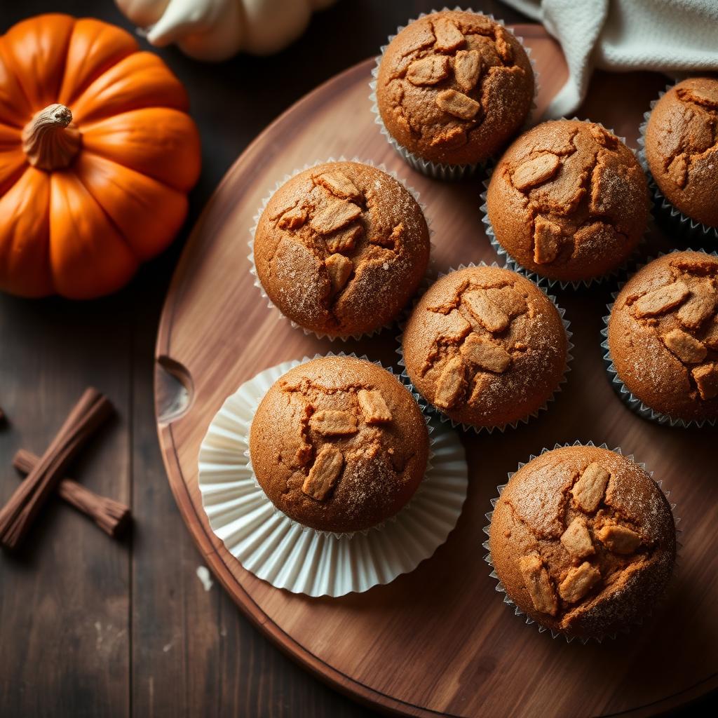 Halal Whole Wheat Pumpkin Spice Muffins Recipe