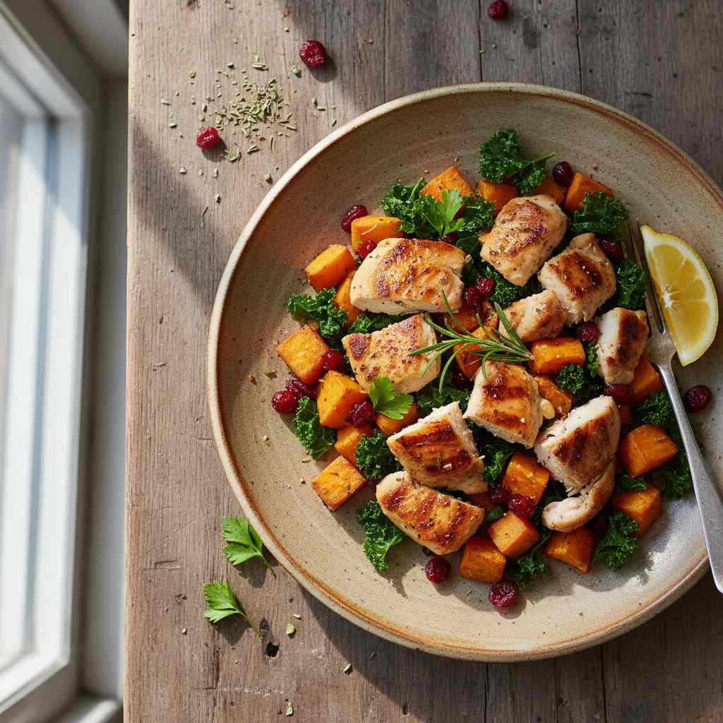Halal Whole30 Chicken and Sweet Potato Recipe