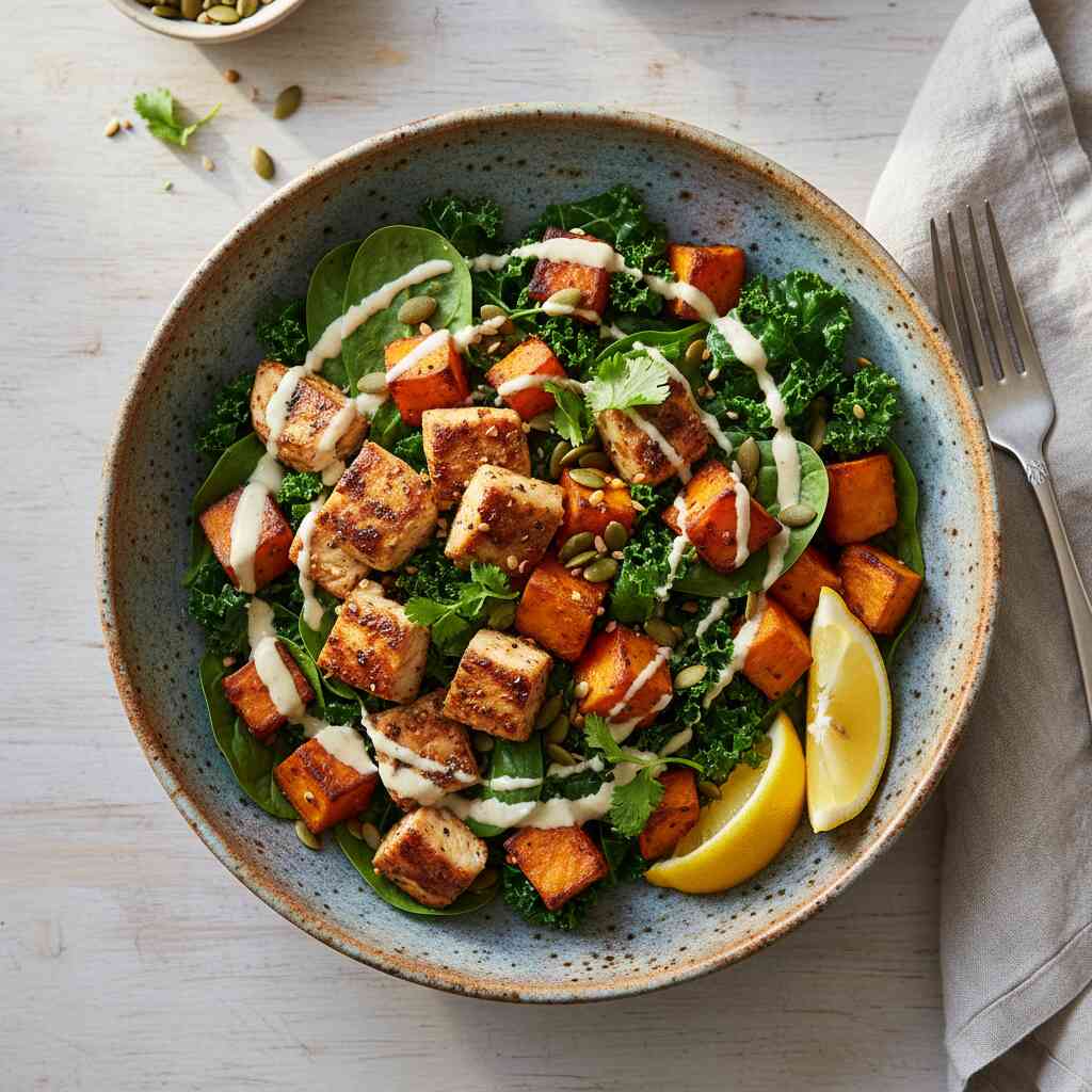 Halal Whole30 Chicken Sweet Potato Bowl