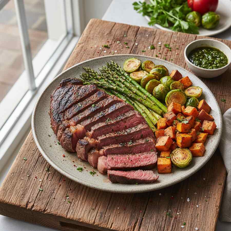 Halal Whole30 Grilled Steak